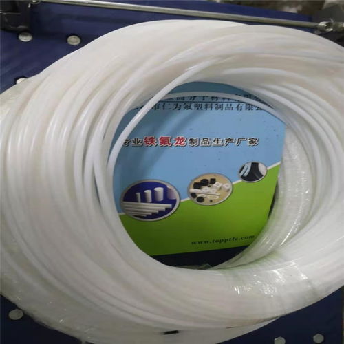 四川騰煜廠家生產(chǎn)銷(xiāo)售純料10 8乳白色鐵氟龍管 聚四氟乙烯管